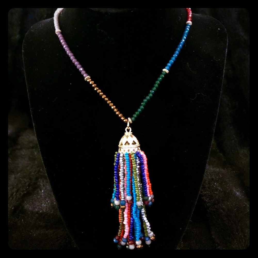 Glass Bead Necklace